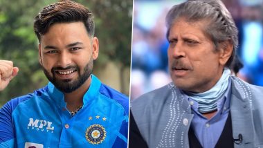 'Will Slap Rishabh Pant Once he Recovers' Kapil Dev Shows 'Elderly Love' Towards Injured Indian Cricketer (Watch Video)